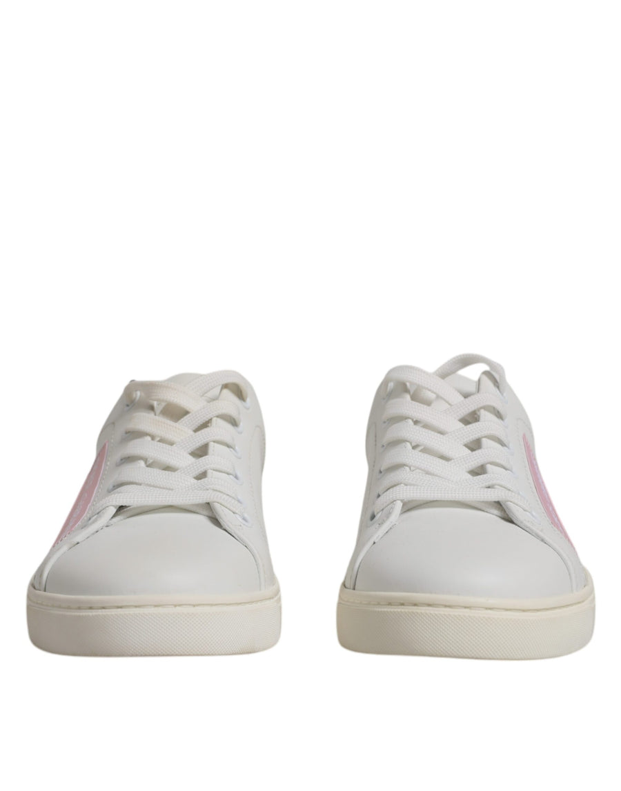 Dolce & Gabbana 100% Calf Leather sneaker in white