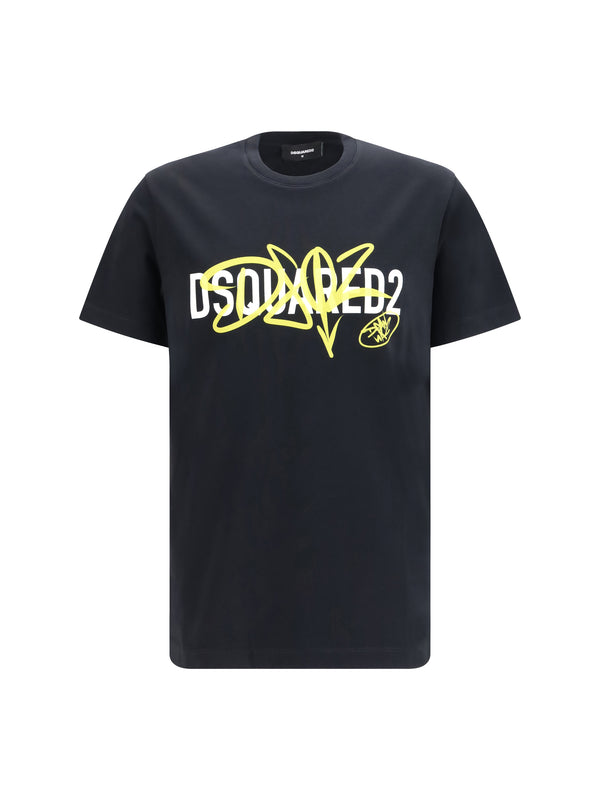 Dsquared2 100% Cotton t-shirt in black