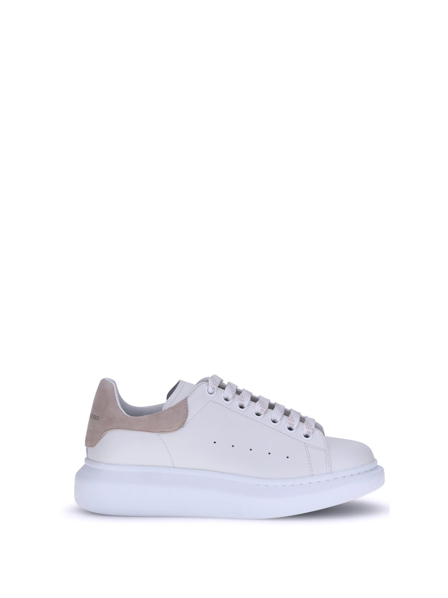Alexander McQueen Upper: 100% calf leather; Sole: 100% rubber sneaker in white