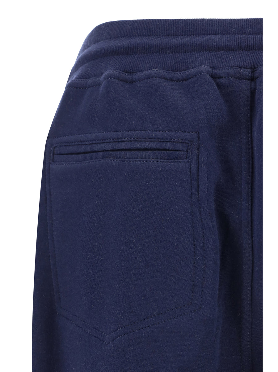 Sweatpants Cobalt Blue-Dark Grey Blue/dark Cotton Trousers