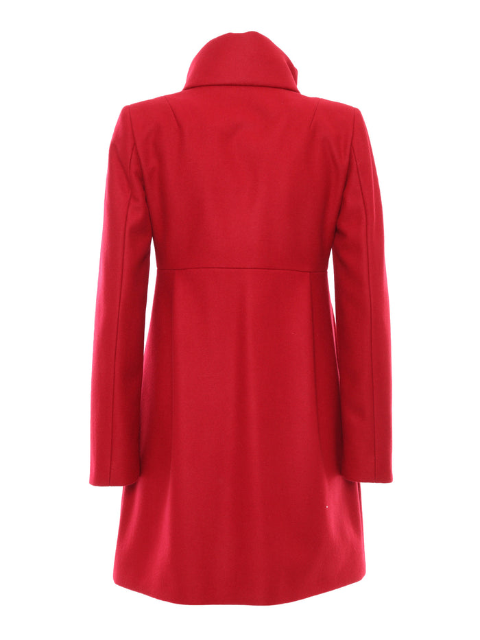 Romantic Lined Coat Red