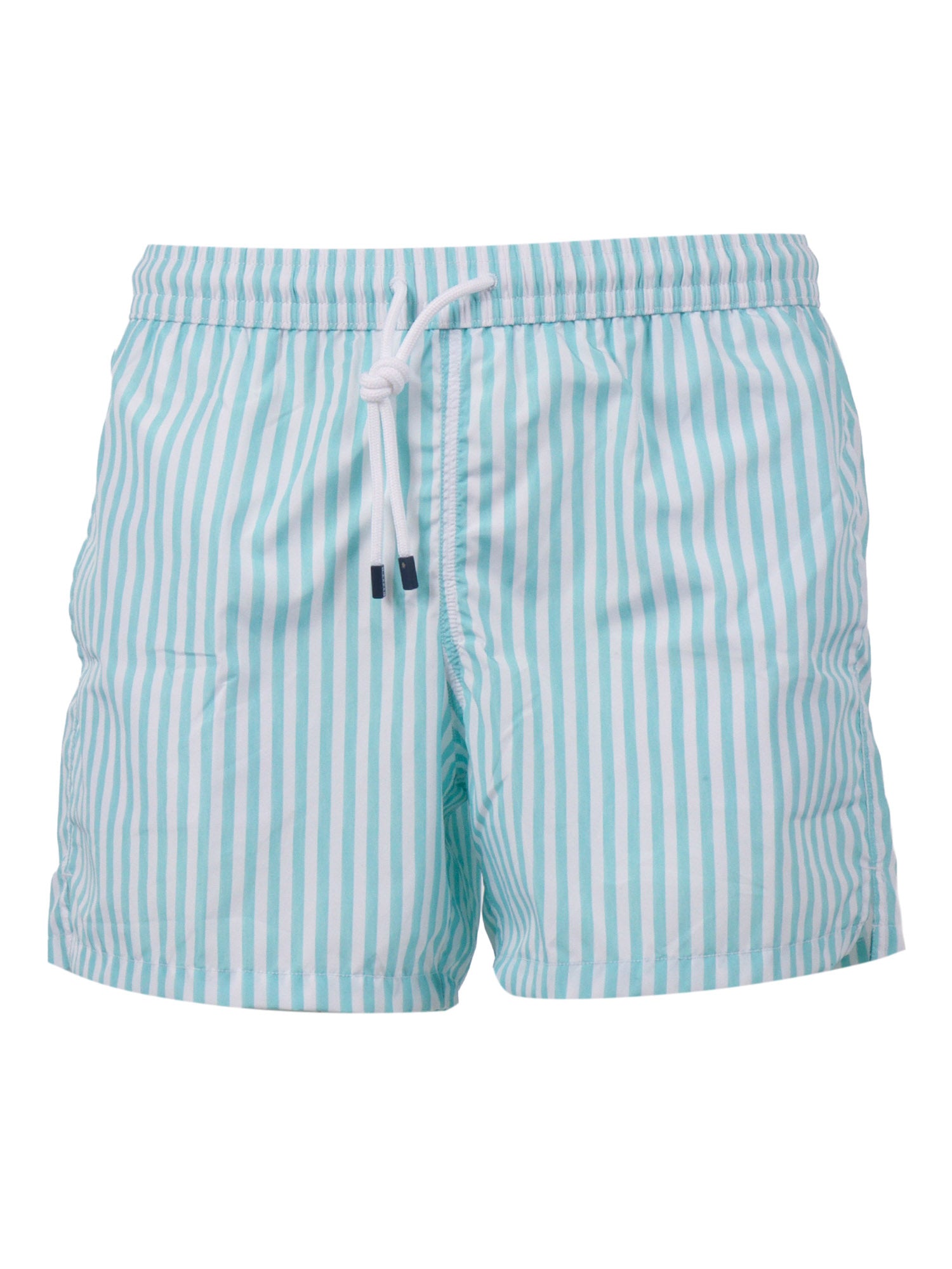 SWIM TROUSERS WOVEN FABRIC MAN Light Blue Polyester Costume