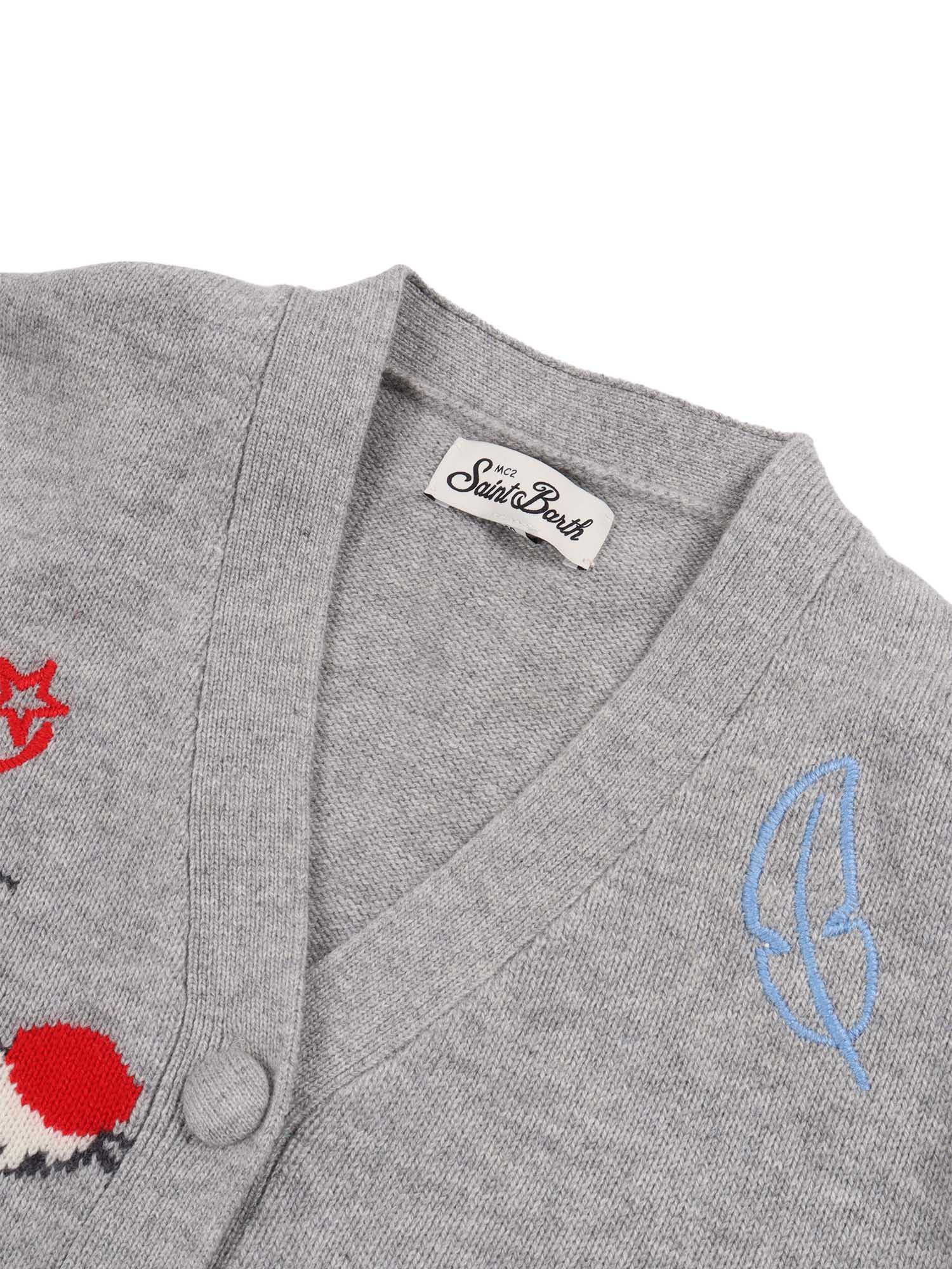 Sasi Jr-Silvester Help 15ml Emb Cardigan