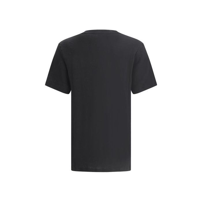 Marant Etoile 100% Linen t-shirt in black — view 2