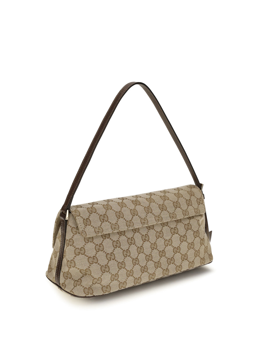 Shoulder Bag Madison Vintage Sand-Dark Brown Sand/dark Fabric