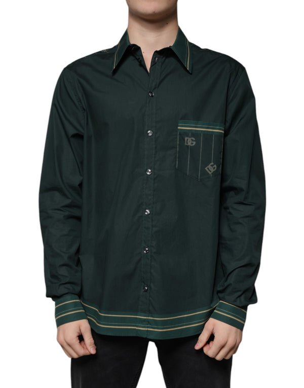 Dolce & Gabbana 100% Cotton shirt in green