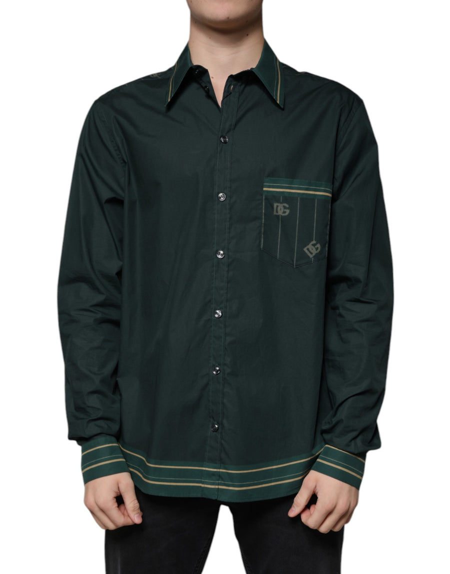 Dolce & Gabbana 100% Cotton shirt in green