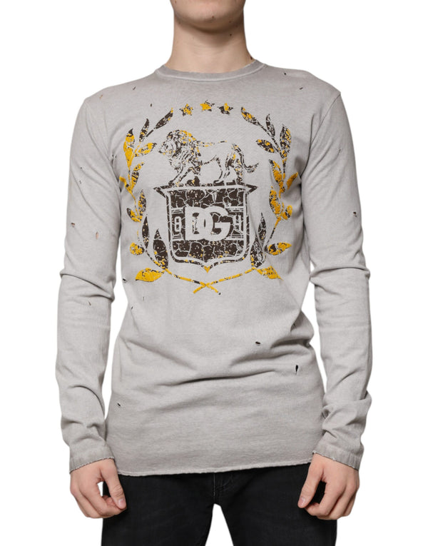 Dolce & Gabbana 100% Cotton sweatshirt in gray