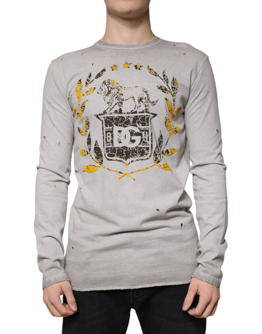 Dolce & Gabbana 100% Cotton sweatshirt in gray