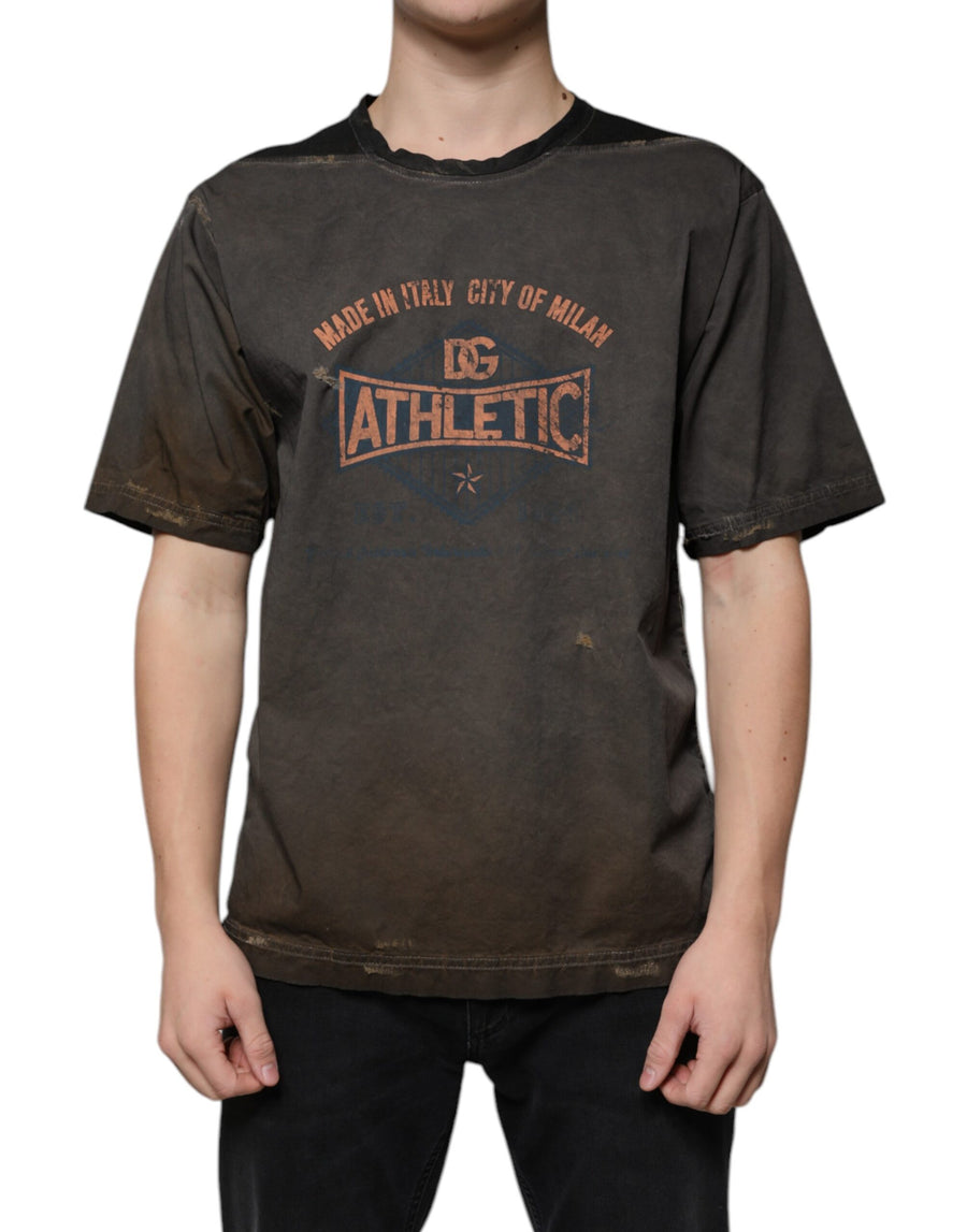 Dolce & Gabbana 100% Cotton t-shirt in brown