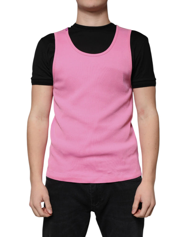Dolce & Gabbana 100% Cotton tank top in pink