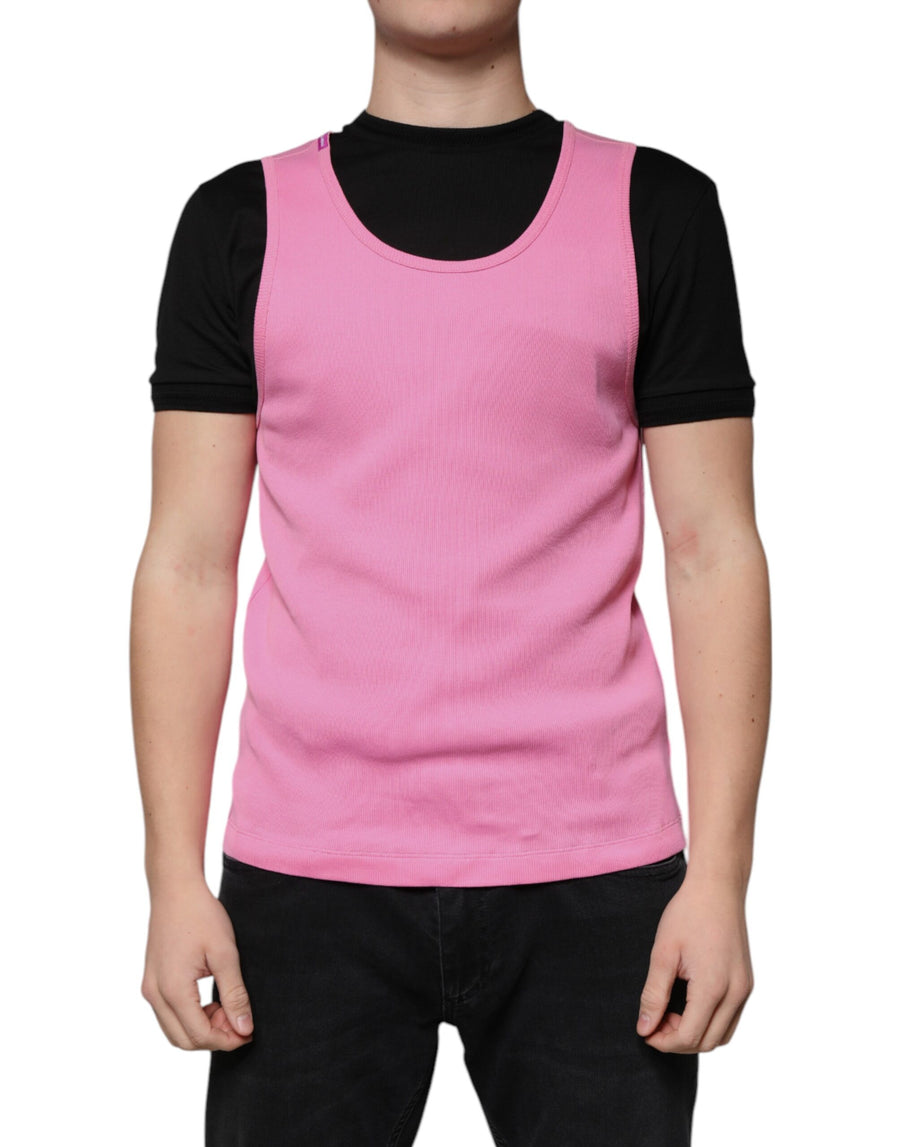 Dolce & Gabbana 100% Cotton tank top in pink