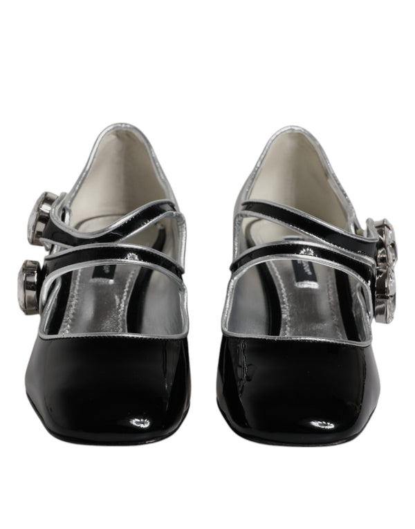 Dolce & Gabbana 71% Calf Leather heel in black