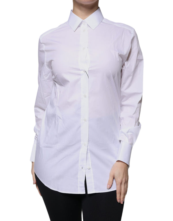 Dolce & Gabbana 100% Cotton shirt in white