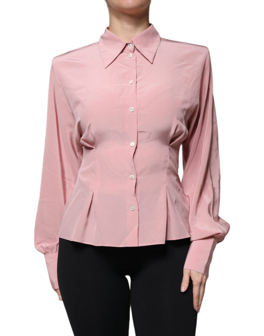 Dolce & Gabbana 100% Silk blouse in pink