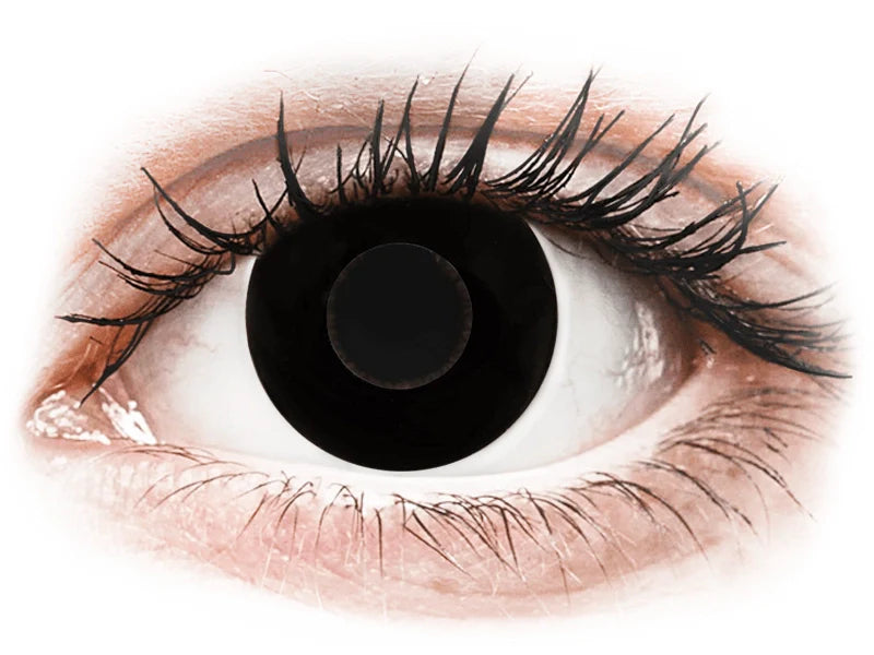 Lenti A Contatto Giornaliere Halloween Black Contact Lenses