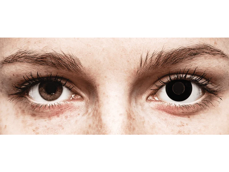 Lenti A Contatto Giornaliere Halloween Black Contact Lenses