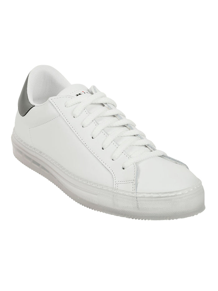 Sneakers White Calfskin Shoe
