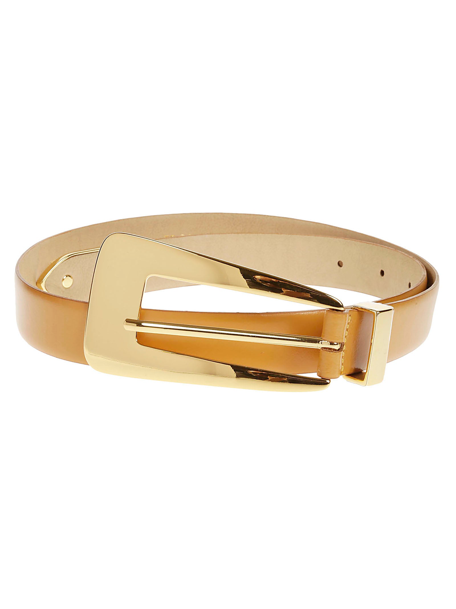 Cintura Con Fibbia 0 Mostarda Belt
