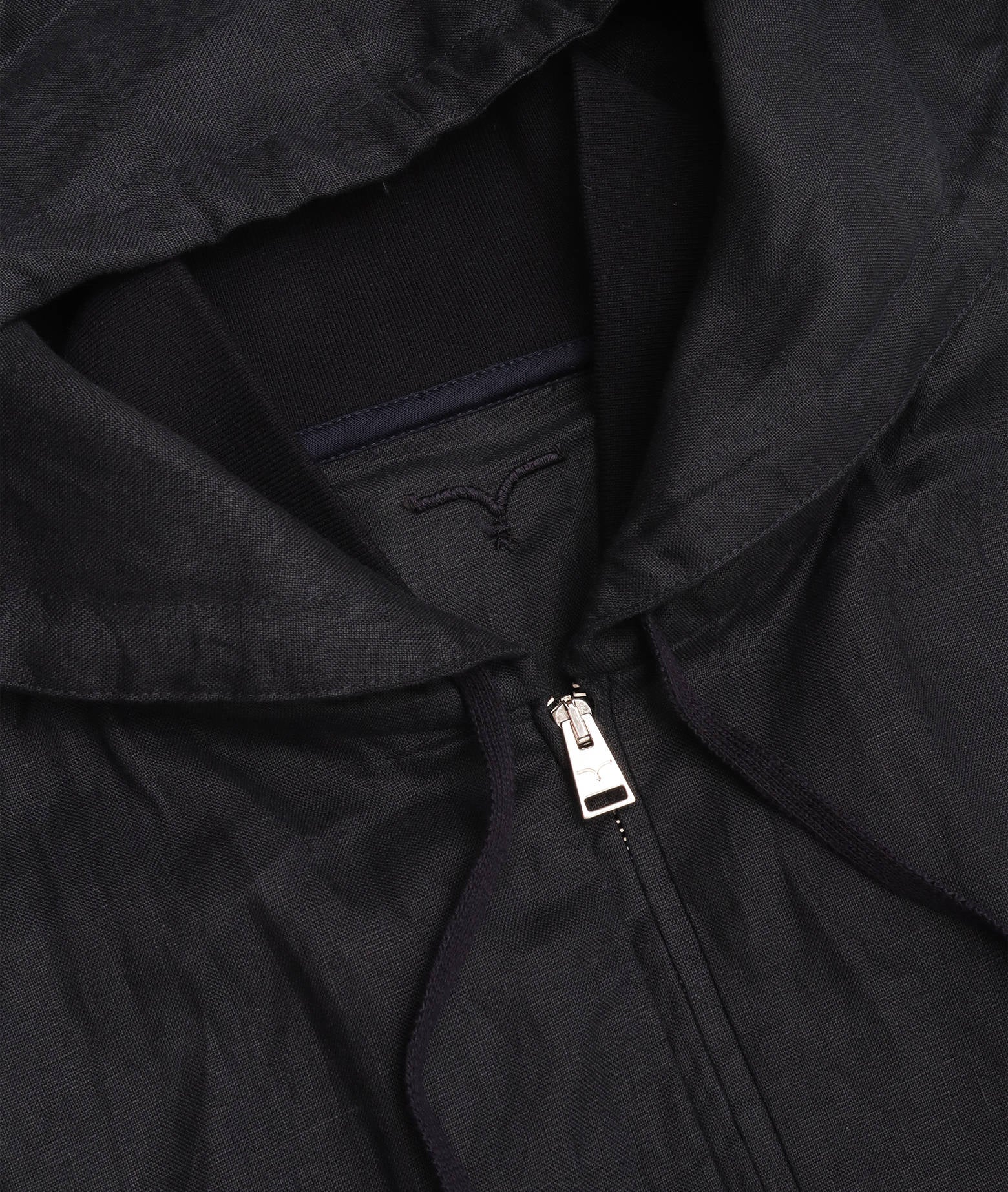 Linen Hoodie Korfu White Sportwear Blouson
