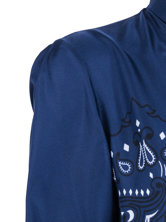 Blu Patterned Dress Blue Abiti E Tute Donna