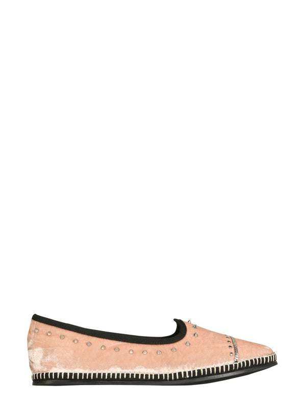 Otium Loafers Powder Fabric