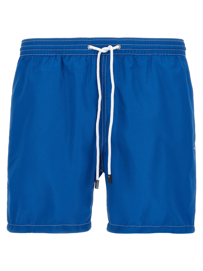 Short swimsuit Blue Polyester Beachwear