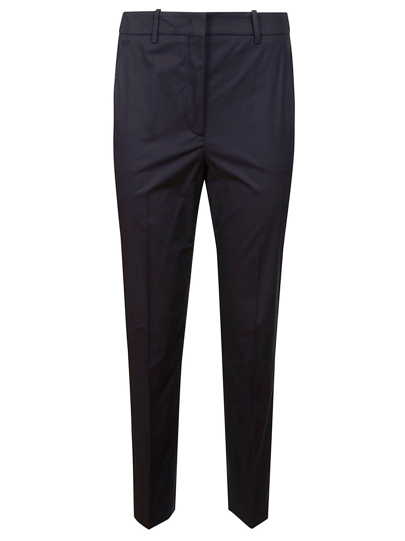 Galene Blue Cotton Elastan Pant