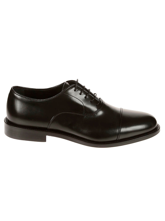 Oxford Black Calf Leather Shoe