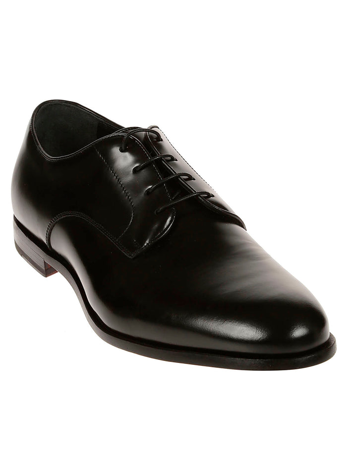 Derby Black Shoe