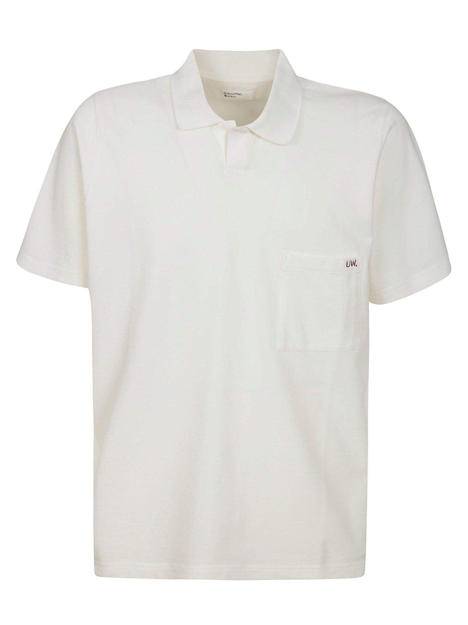 Vacation Polo White Cotton