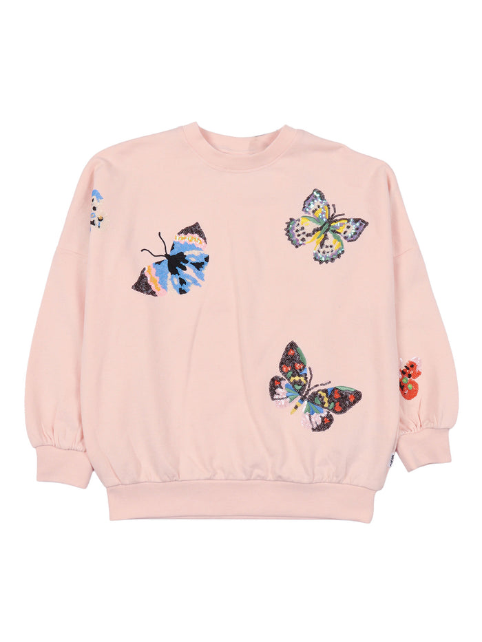 Marika Sweat shirt Pink Cotton Organic Sweatshirt