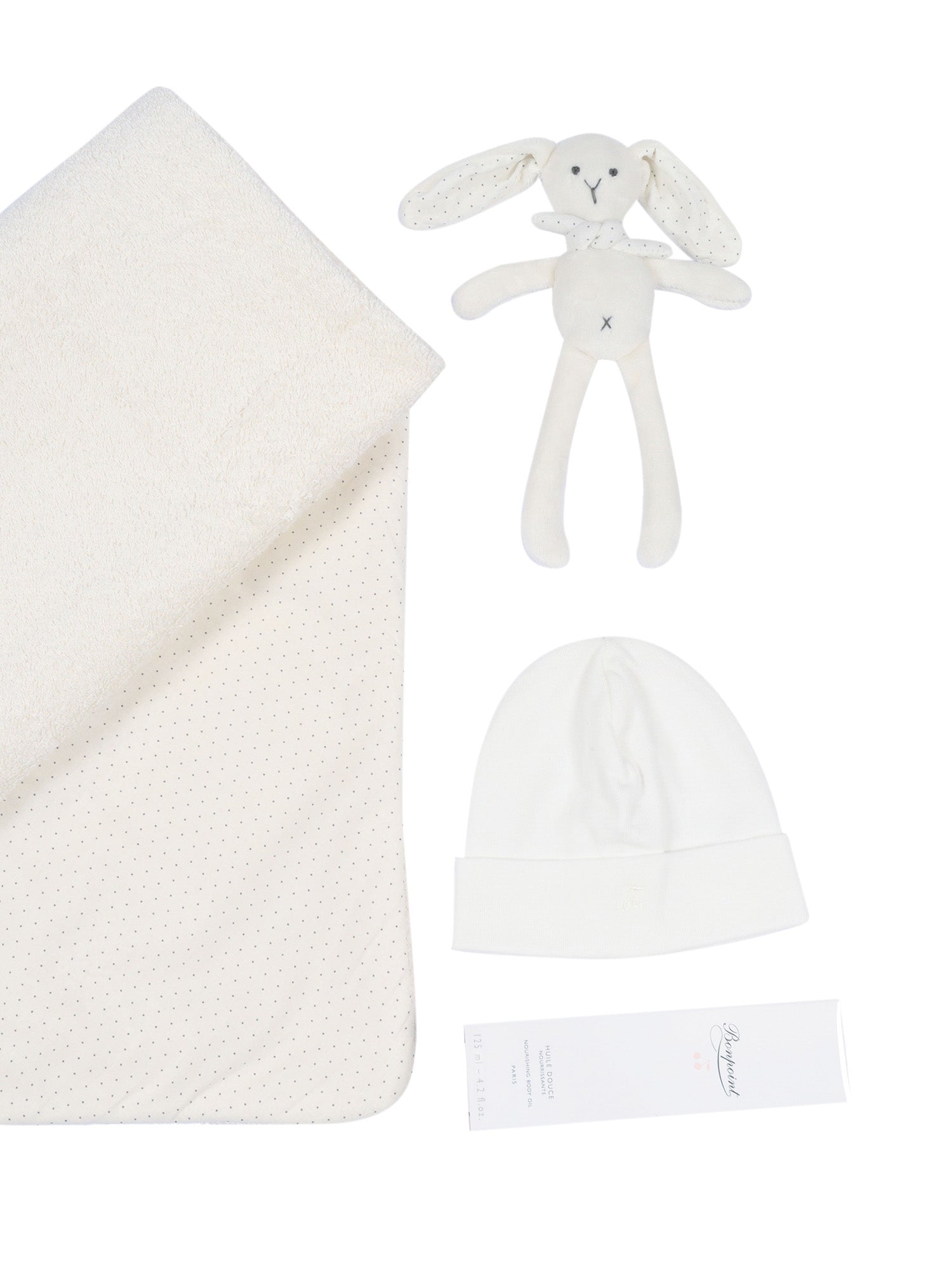 Usa Bath Set White Cotton Box Regalo