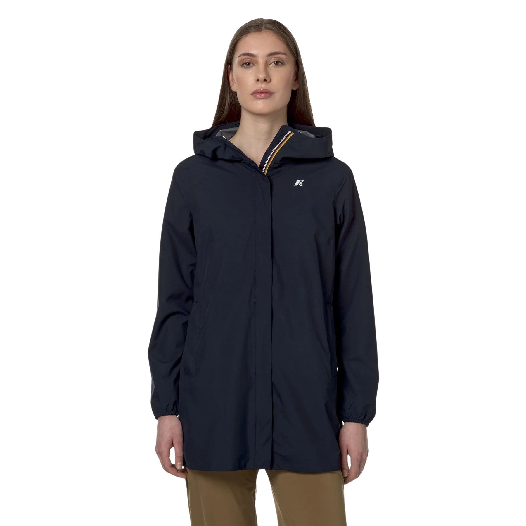 Sophie Stretch Dot Blue Rec Polyester Polyurethane Jacket