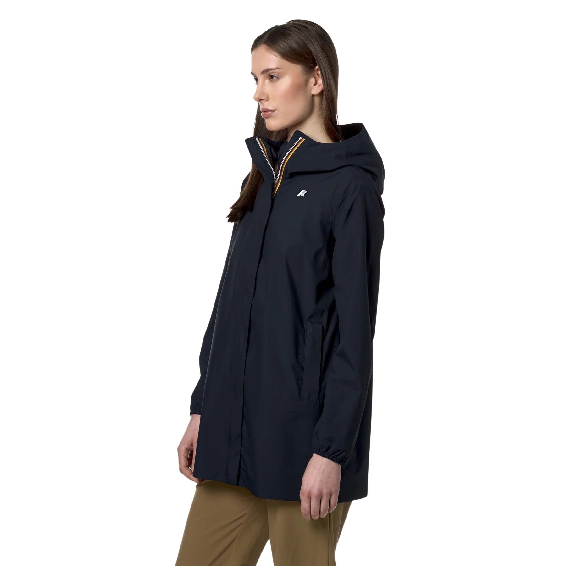 Sophie Stretch Dot Blue Rec Polyester Polyurethane Jacket
