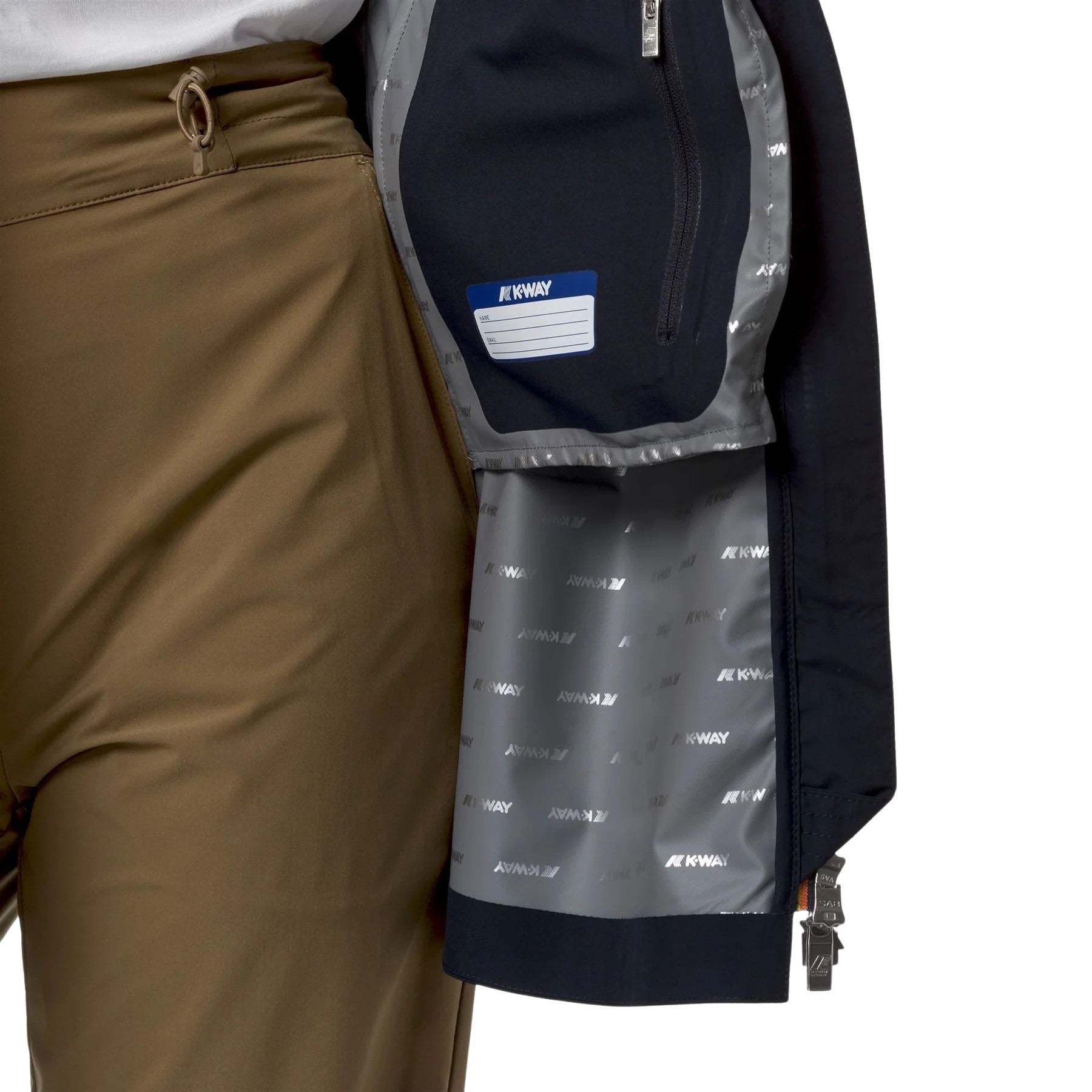 Sophie Stretch Dot Blue Rec Polyester Polyurethane Jacket