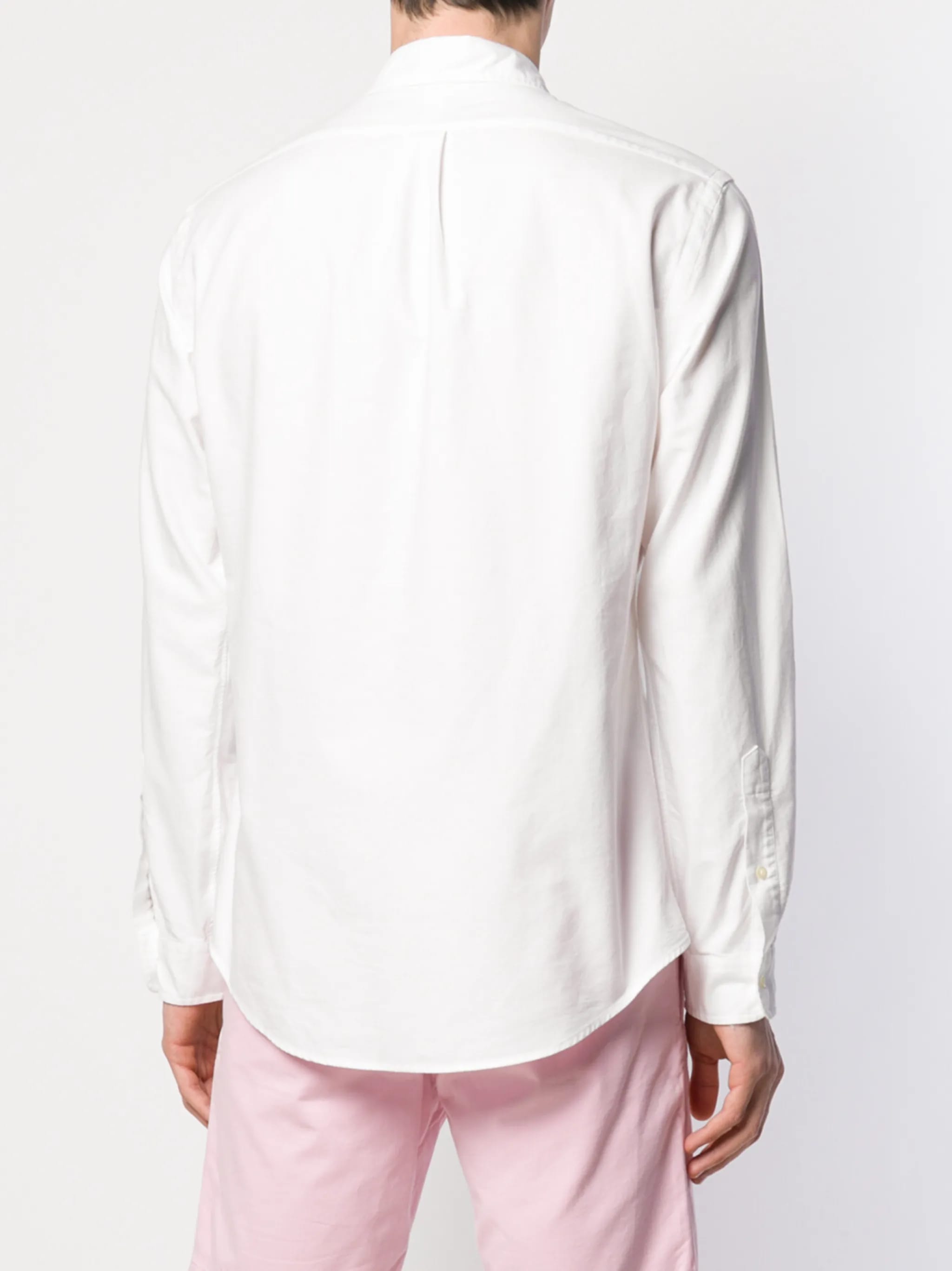 Pullover White Camicia