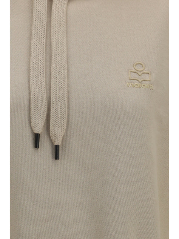 Hoodie Salmy Logo Sand Cotton Sweatshirts