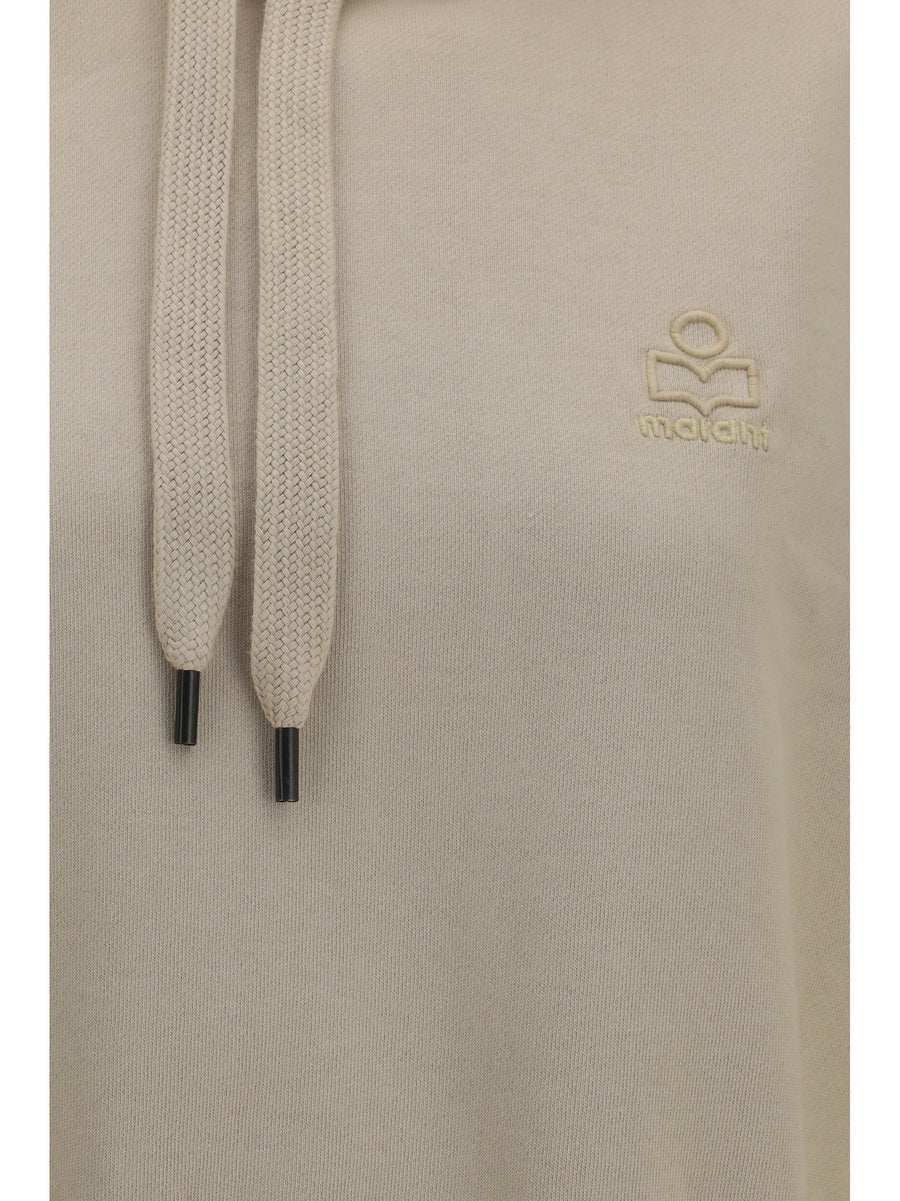 Hoodie Salmy Logo Sand Cotton Sweatshirts