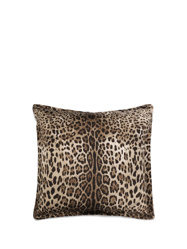 Canvas Pillow Carretto Siciliano Beige Cotton Cushions