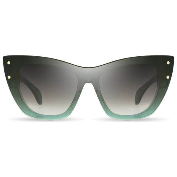 Preloved - Bugatti Womens 55mm Bottle Green Sunglasses 48l-Bgn One Color