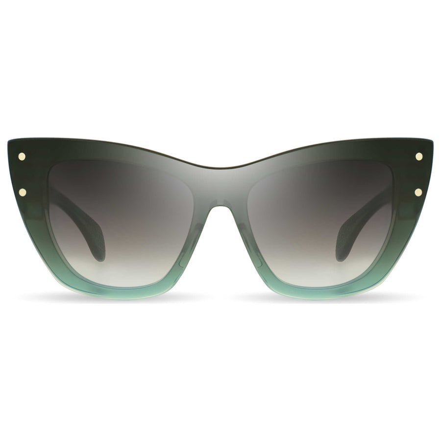 Preloved - Bugatti Womens 55mm Bottle Green Sunglasses 48l-Bgn One Color