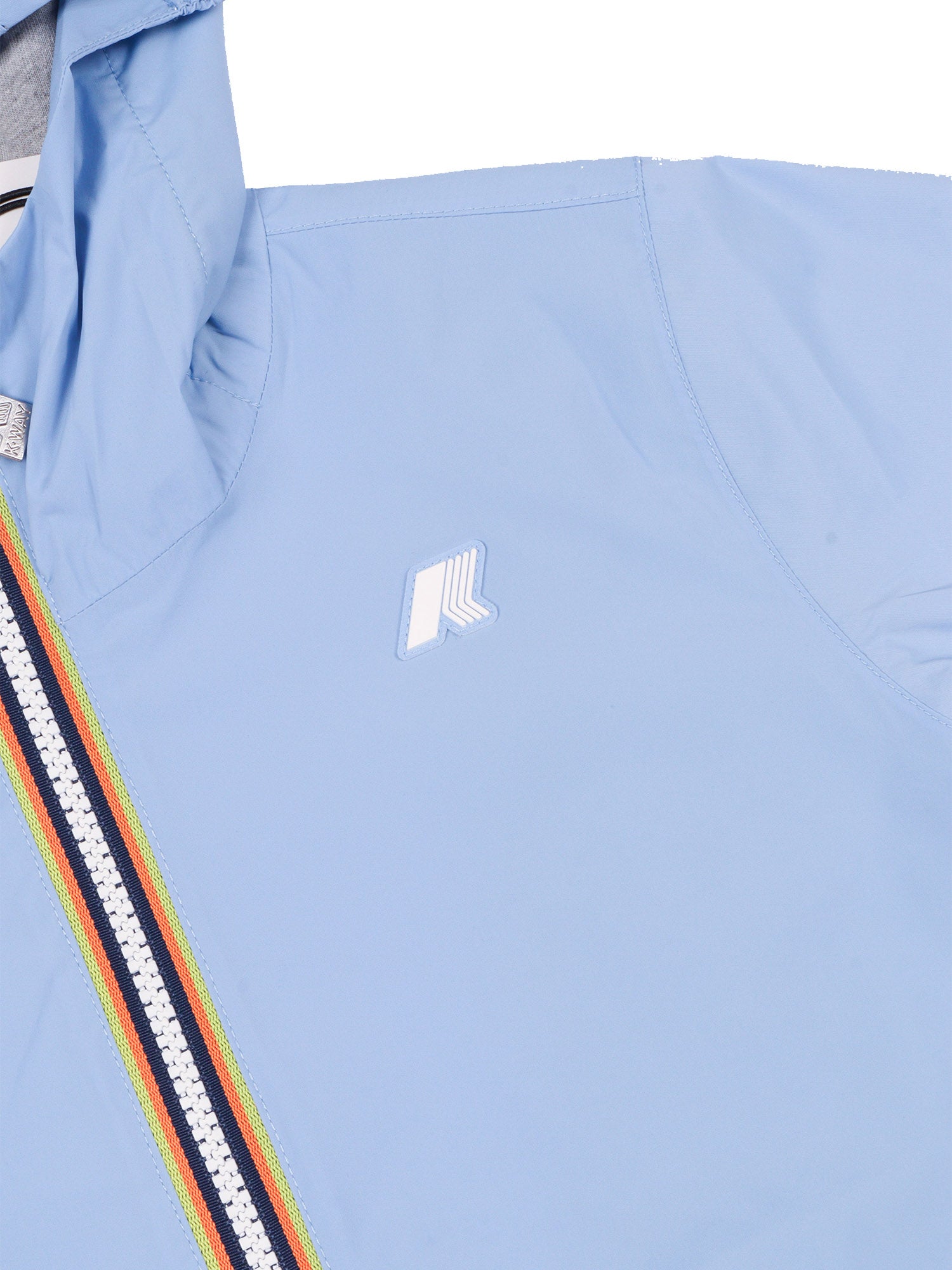 P. JACK STRETCH NYLON JERSEY JACKET Blue Cotton Polyester Giubbino Corto