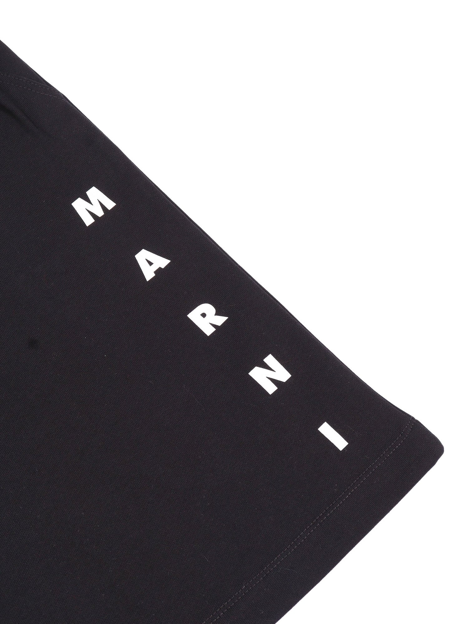 Short pants Black Cotton Bermuda