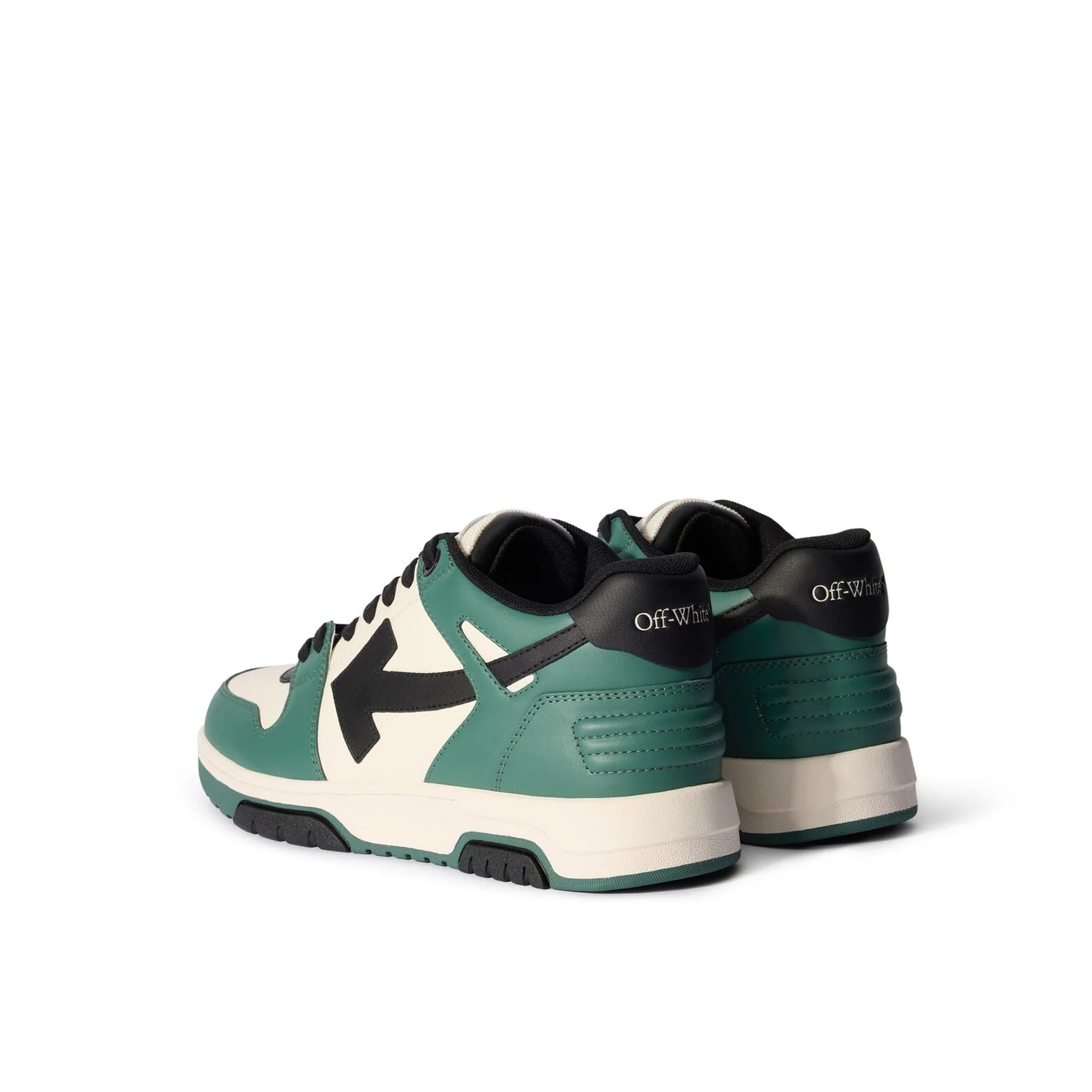 Out Of Office Sneakers Green Leather