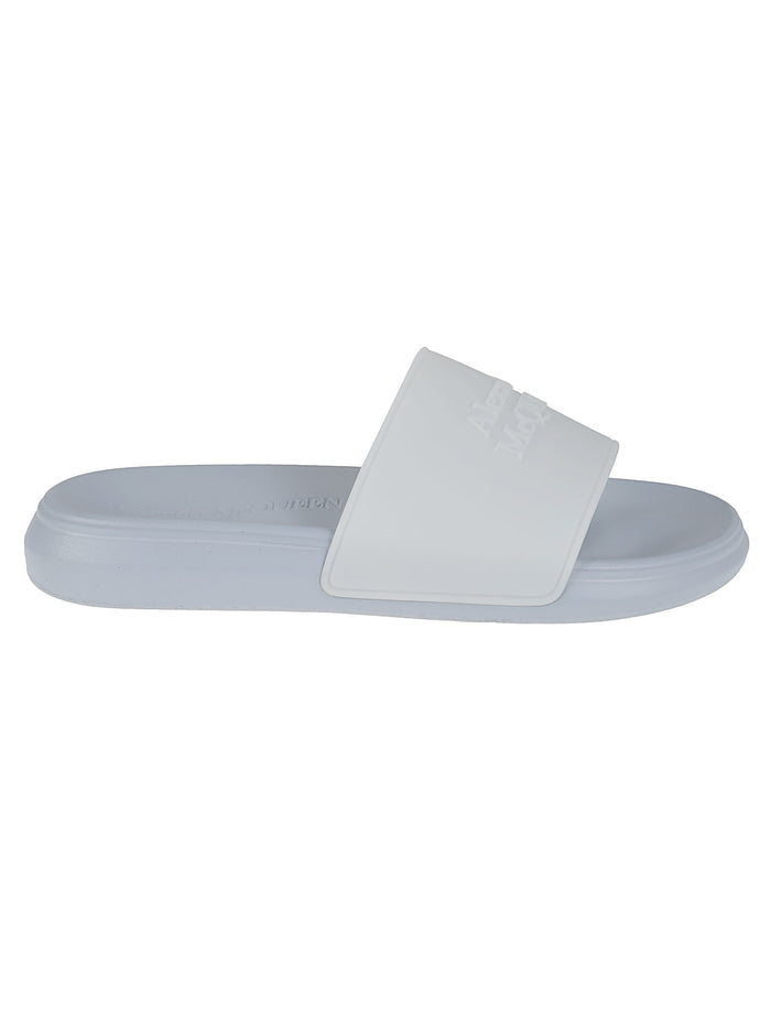 Alexander McQueen Sandals Spring Blue 231 Leather