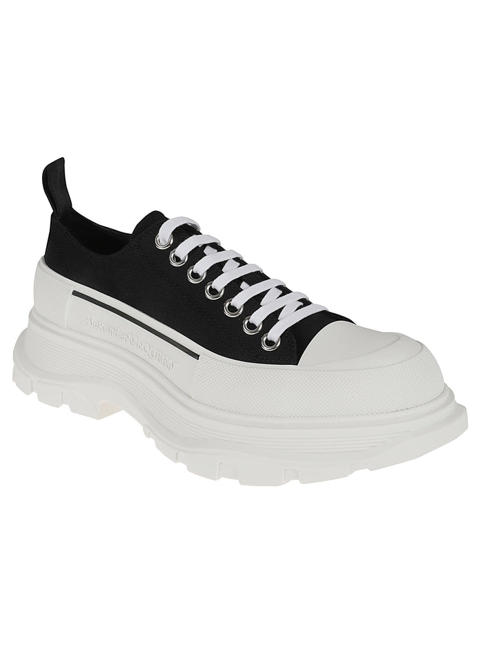 Alexander Mcqueen Sneakers Black Calf Leather