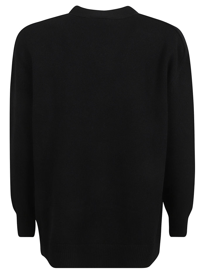 Alexander McQueen Sweaters Black Wool