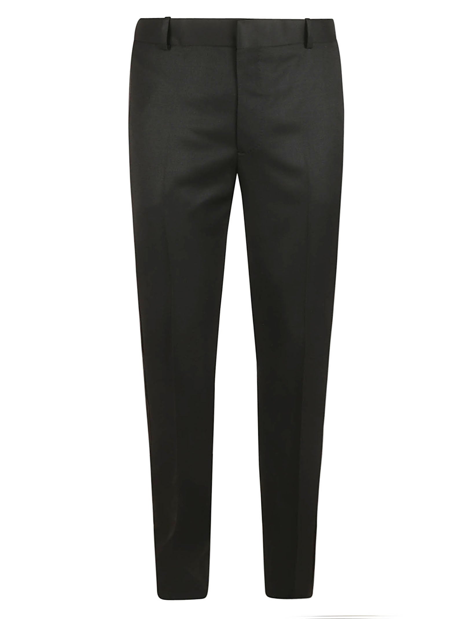 Alexander McQueen Trousers Black Wool