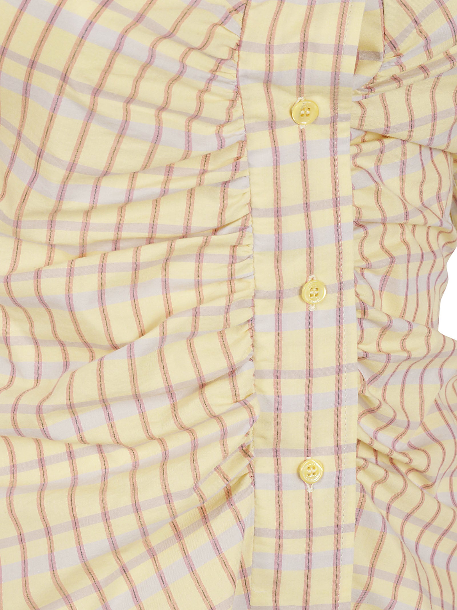 Isabel Marant Shirts Light Yellow Silk Cotton